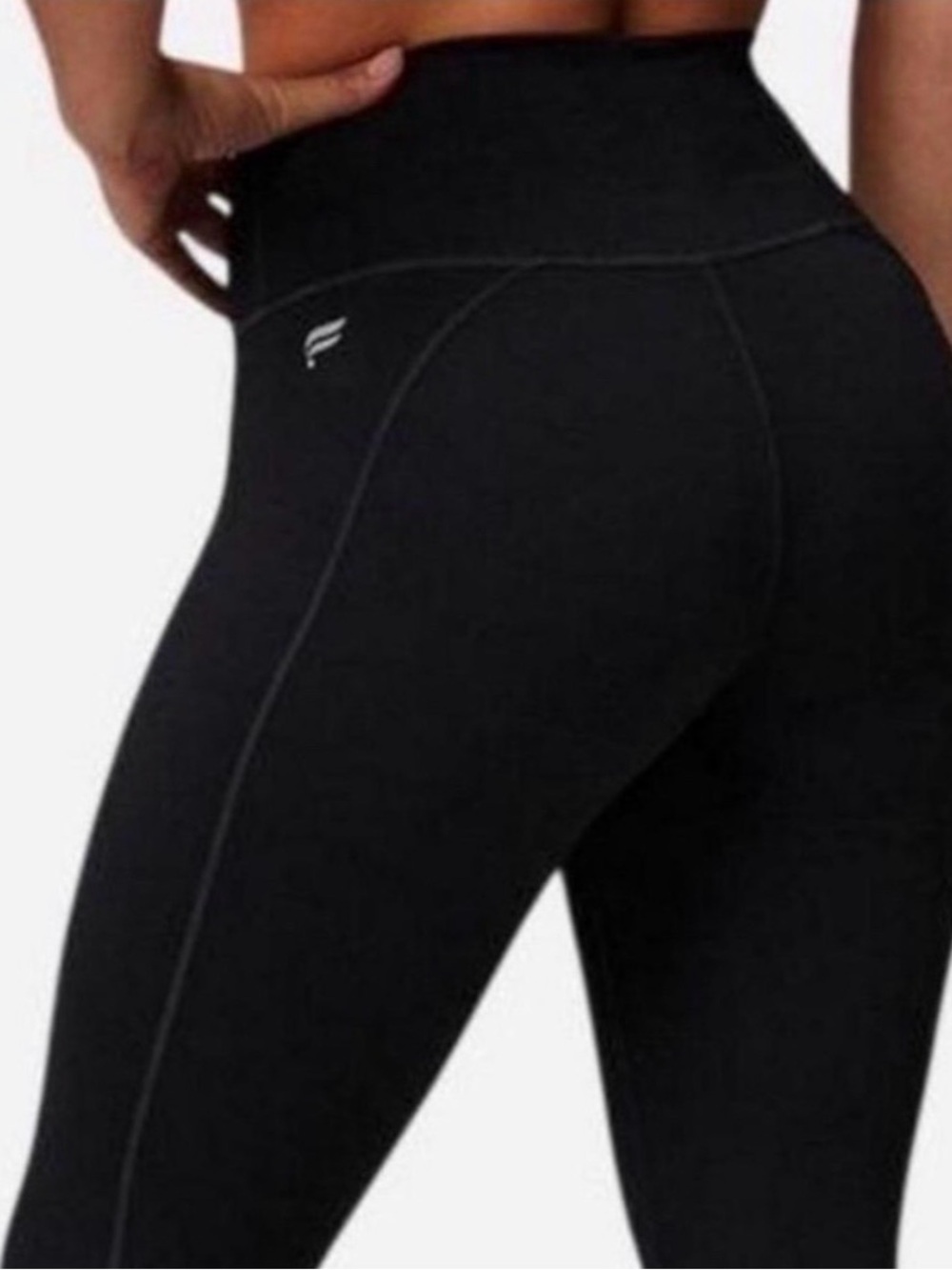 Fabletics Black High-Rise Powerhold Leggings
